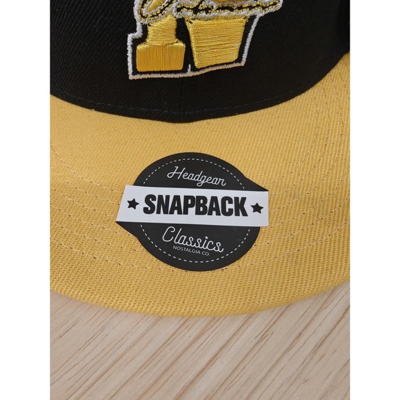 New Orleans Headgear Classics Black Pelicans Hat‎ Cap Snap Back Youth Baseball - Picture 2 of 11